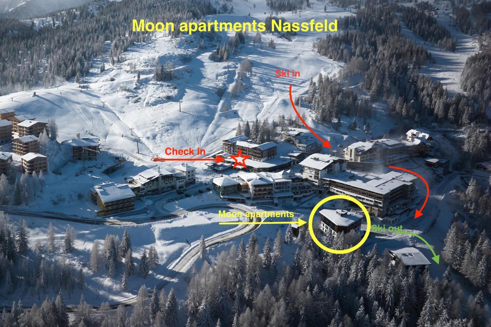 Moon Studio Nassfeld ซอนเนนอัลเพอ นัสส์เฟลด์ ภายนอก รูปภาพ